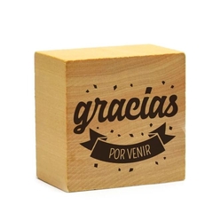 Sello Gracias por Venir Confeti