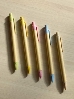 Lapicera Eco Pastel