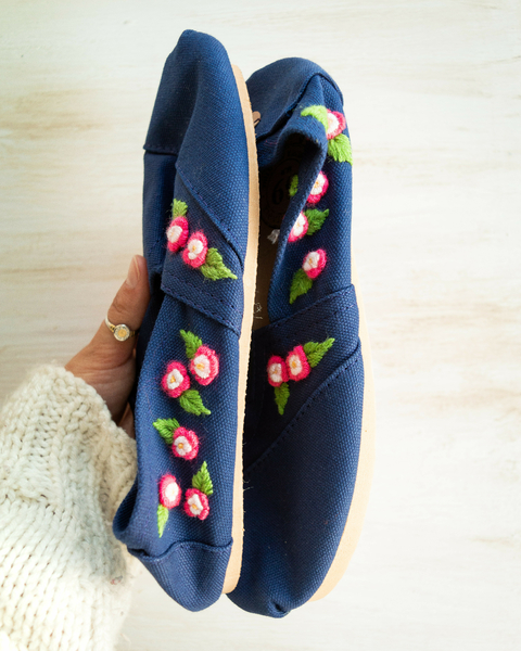 Alpargata flores IX - comprar online