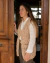 Chaleco de hilo flamé beige - comprar online