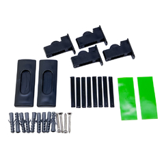 KIT PIA - FECHO RETANGULAR PRETO