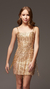 VESTIDO BORDADO COM FRANJAS VIDRILHO. - comprar online