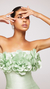 VESTIDO COM FLORES REMOVÍVEIS na internet