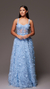 VESTIDO COM FLORES 3D - Luxurius Brand