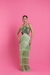 VESTIDO FRANJAS E FLORES - comprar online