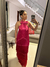 VESTIDO FRANJAS GRAVATA LAÇO - comprar online