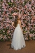 VESTIDO VALSA COM ALÇAS BORDADO COM FLORES - comprar online
