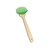 Cepillo para pasar ruedas cerdas blandas Verde 3D - comprar online