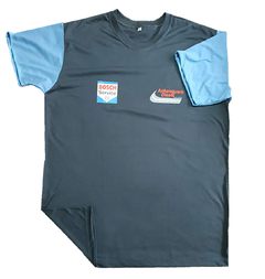 camiseta-personalizada-preta-uniforme-logotipo