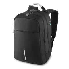 AI-MC538 Mochila para notebook em poliéster e PU - CM BRINDES E CAMISETAS | O melhor BRINDE PERSONALIZADO para sua empresa