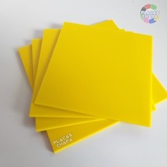 Placa PS Poliestireno Colorida 2mm X 200cm X 100cm (a unidade)