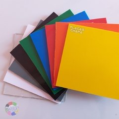Placa PS Poliestireno Colorida 2mm X 100cm X 150cm (a unidade)