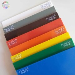 Placa PS Poliestireno Colorida 3mm X 100cm X 100cm (a unidade)