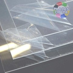 Placa PS Cristal Poliestireno 3mm X 100cm X 50cm (a unidade) - comprar online
