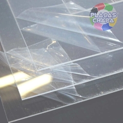 Placa PS Cristal Poliestireno 3mm X 100cm X 65cm (a unidade) - comprar online