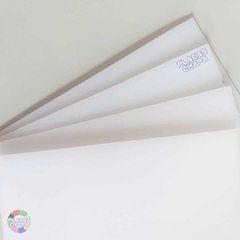 Placa PS Branco Leitoso Translúcido Para Luminária 2mm X 50cm X 100cm (a unidade) - comprar online