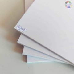 Placa PS Poliestireno Branca 3mm X 50cm X 50cm (a unidade) - comprar online