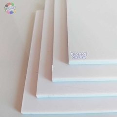 Placa PS Poliestireno Branco Fosco 4mm X 200cm X 100cm (a unidade) - comprar online
