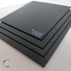 Placa PS Poliestireno Preto Fosco 4mm X 100cm X 65cm (a unidade) na internet