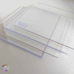 Placa PS Cristal Poliestireno 1,5mm X 100cm X 65cm (a unidade) - comprar online