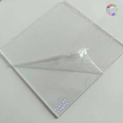 Placa PS Cristal Poliestireno 1,5mm X 100cm X 65cm (a unidade) - Placaschapa