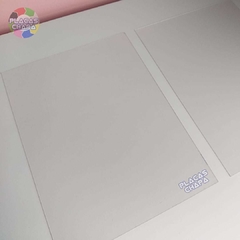 Placa PETG Cristal Transparente 0.50mm A4 (21cm X 29.7cm) KIT 5 unidades na internet