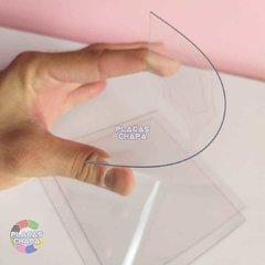 Placa Folha PETG Cristal Transparente 0.50mm X 100cm X 200cm (a unidade) - comprar online