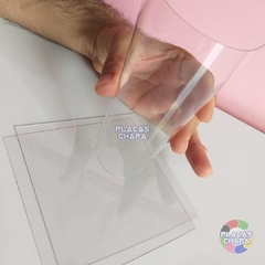 Placa PETG Cristal Transparente 0.50mm X 100cm X 100cm - loja online