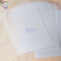 Imagem do Placa PETG para Face Sheild PRUSA (28cm x 31cm) 5 unidades