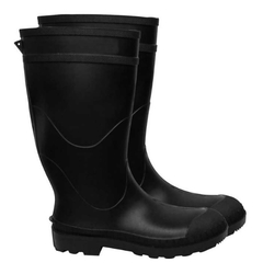 Botas de hule negras / negras