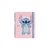 Libreta A5 Con Elastico Stitch
