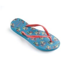 HAVAIANAS SLIM ROMANCE CELESTE