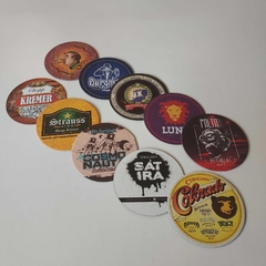 20 bolachas redondas de chopp Brasileiras - loja online