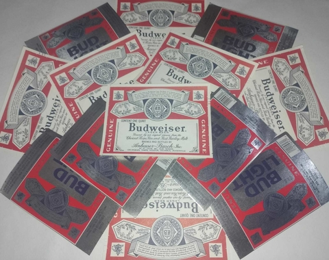 20 rótulos especiais de cerveja da Budweiser