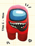 Boneco de tecido Among Us | IMPOSTOR - comprar online
