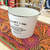 Recipiente blanco Shabby Chic tipo balde