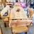 Juego de mesa Bariloche 2,20m con 2 bancos y 2 cabeceros - comprar online
