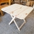 Mesa matera plegable 80x80