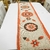 Camino 1,60m naranja flores - comprar online
