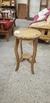 Mesa de Arrime Redonda Lustrada