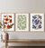 TRIO SET FLOWERS MARKET - comprar online