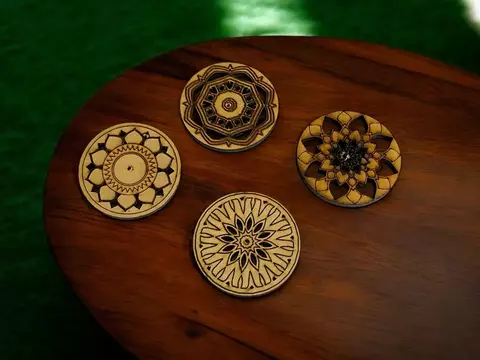 Porta sahumerios Mandalitas