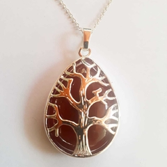 Dije Árbol de la Vida - Variedad de Minerales