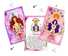 Oráculo Sagrado Femenino Tuluz - 2054v en internet