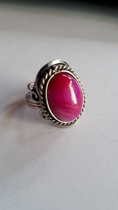 Anillo Regulable con Minerales - Tenemos Variedad de Minerales en internet