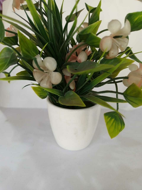 MACETA CON FLORES - 296053