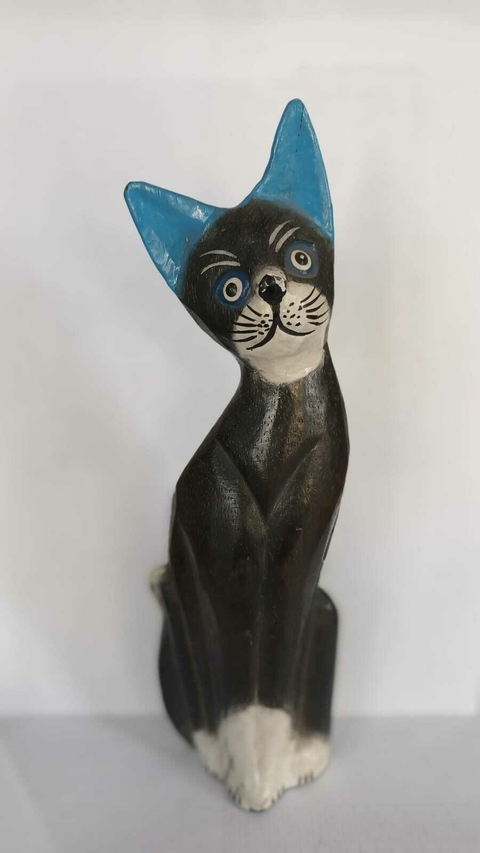 GATO CON OREJAS CELESTE GR - 1136