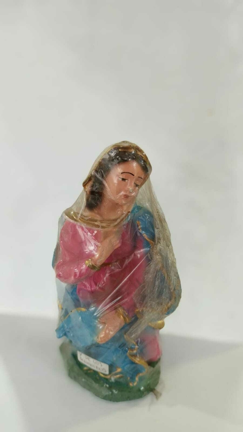 Virgen de Tres Cerritos de Yeso 15 cm.