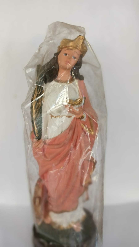 Santa Catalina de Yeso 20 cm.