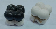 Portasahumerios Burbujas de Cemento Blanco - comprar online